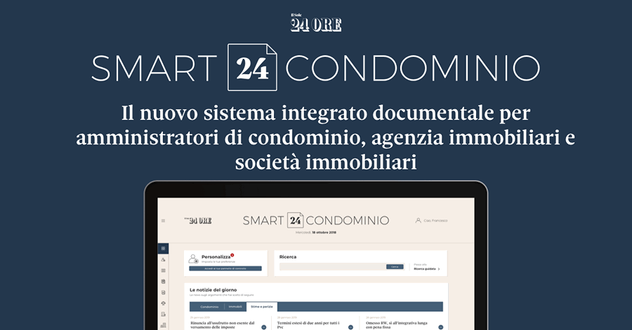 Sole24ore - Smart24condominio per soci ACAP